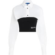 Blouse Karl Lagerfeld KLJ BLOCKED POPLIN BLOUSE A3W11006