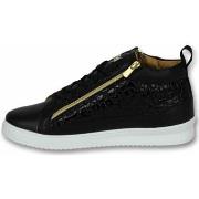 Sneakers Cash Money Croc Black Gold