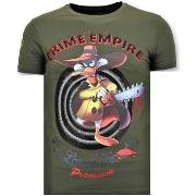 T-shirt Korte Mouw Local Fanatic Stoere Crime Empire