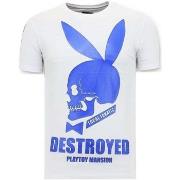 T-shirt Korte Mouw Local Fanatic Destroyed Playtoy