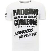 T-shirt Korte Mouw Local Fanatic Padrino Corleone