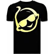 T-shirt Korte Mouw Local Fanatic Print Zsal Sunglass