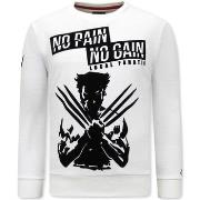 Sweater Local Fanatic Print Wolverine