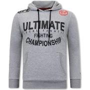 Sweater Local Fanatic Hoodie Print Ultimate Fighting