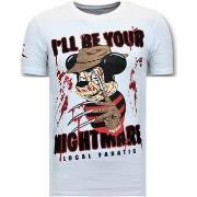 T-shirt Korte Mouw Lf Luxe Freddy Krueger