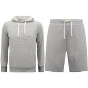 Trainingspak Enos Hoodie Joggingshorts SET