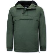 Blazer Beluomo Jas Over Je Hoofd Anorak WinterJas