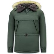 Blazer Beluomo Anorak Winterjas Bontkraag