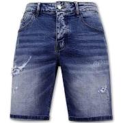Korte Broek Enos Stretch Korte Broek Denim Short