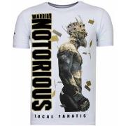 T-shirt Korte Mouw Local Fanatic Notorious King Conor