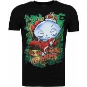 T-shirt Korte Mouw Local Fanatic Rich Stewie