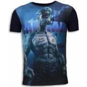 T-shirt Korte Mouw Local Fanatic Captain Sailor Man Digital