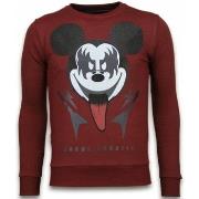 Sweater Local Fanatic Kiss My Mickey Rhinestone
