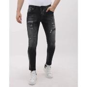 Skinny Jeans Mario Morato Stretch Spijkerbroek Scheuren MMS