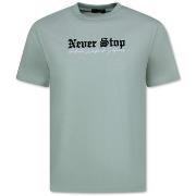 T-shirt Korte Mouw True Rise Oversized Print