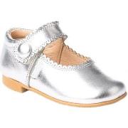 Ballerina's Angelitos 1502 MERCEDITAS PLATA METALIZADA CON VELCRO Plat...