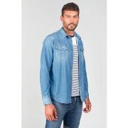Overhemd Lange Mouw Le Temps des Cerises Overhemd van jeans PEDRO