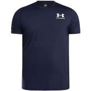 T-shirt Korte Mouw Under Armour HeatGear getailleerd logo T-shirt