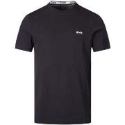 T-shirt Korte Mouw BOSS Pique Taddy T-Shirt Dark Blue