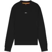 Sweater BOSS Relaxed Fit WeSmallcrew Sweatshirt Black