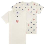 T-shirt Korte Mouw Petit Bateau TSMC X2