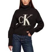 Trui Calvin Klein Jeans BLOWN UP CK LOOSE SWEATER CONTRA LV047D349G