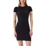 Korte Jurk Calvin Klein Jeans SS CTN CONTOUR 1X1 RIB SS MINI D LV047B2...