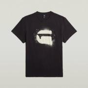 T-shirt Korte Mouw G-Star Raw SPRAY G LOGO R T