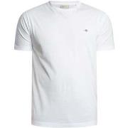 T-shirt Korte Mouw Gant Bedrukt Archief Schild T-shirt