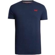 T-shirt Korte Mouw Superdry Essentieel EMB-T-shirt met logo
