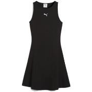Korte Jurk Puma WARDROBE ESS RIBBED DRESS