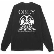 T-Shirt Lange Mouw Obey precision