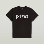 T-shirt Korte Mouw G-Star Raw D26840 C336 FELT LOGO R T