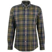 Overhemd Lange Mouw Barbour Edgar Tailored Shirt - Olive