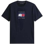 T-shirt Korte Mouw Tommy Hilfiger LINEAR FLAG GRAPHIC TEE