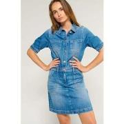 Jurk Le Temps des Cerises Jurk recht van jeans ALVY