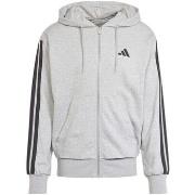 Fleece Jack adidas M 3S Ft Fz Hd Mgreyh/Black