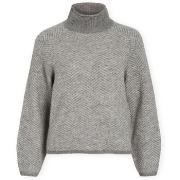 Trui Vila Noos Lory High Knit - Medium Grey