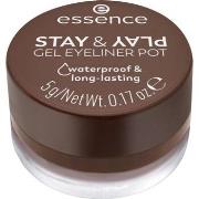 Eyeliners Essence Eyeliner Gel Pot Stay Play