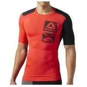 T-shirt Korte Mouw Reebok Sport Actvchl Graphic Comp Tee