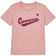 T-shirt Korte Mouw Converse Scripted Wordmark Tee
