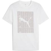 T-shirt Korte Mouw Puma Graphics Wording