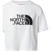 T-shirt Korte Mouw The North Face Cropped Easy Tee