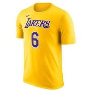 T-shirt Korte Mouw Nike Nba Los Angeles Lakers Lebron James