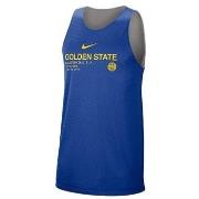 T-shirt Korte Mouw Nike Nba Golden State Warriors Standard Issue Rever...