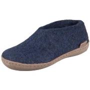 Pantoffels Glerups Denim Lammwollfilz