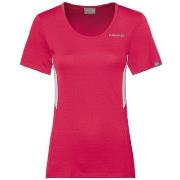 T-shirt Korte Mouw Head Club Technical Magenta