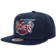 Pet Mitchell And Ness Nba Houston Rockets Team Ground 2.0 Snapback Hwc...
