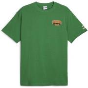 T-shirt Korte Mouw Puma Team Graphic Tee