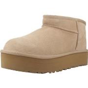 Enkellaarzen UGG K CLASSIC ULTRA MINI PLATF